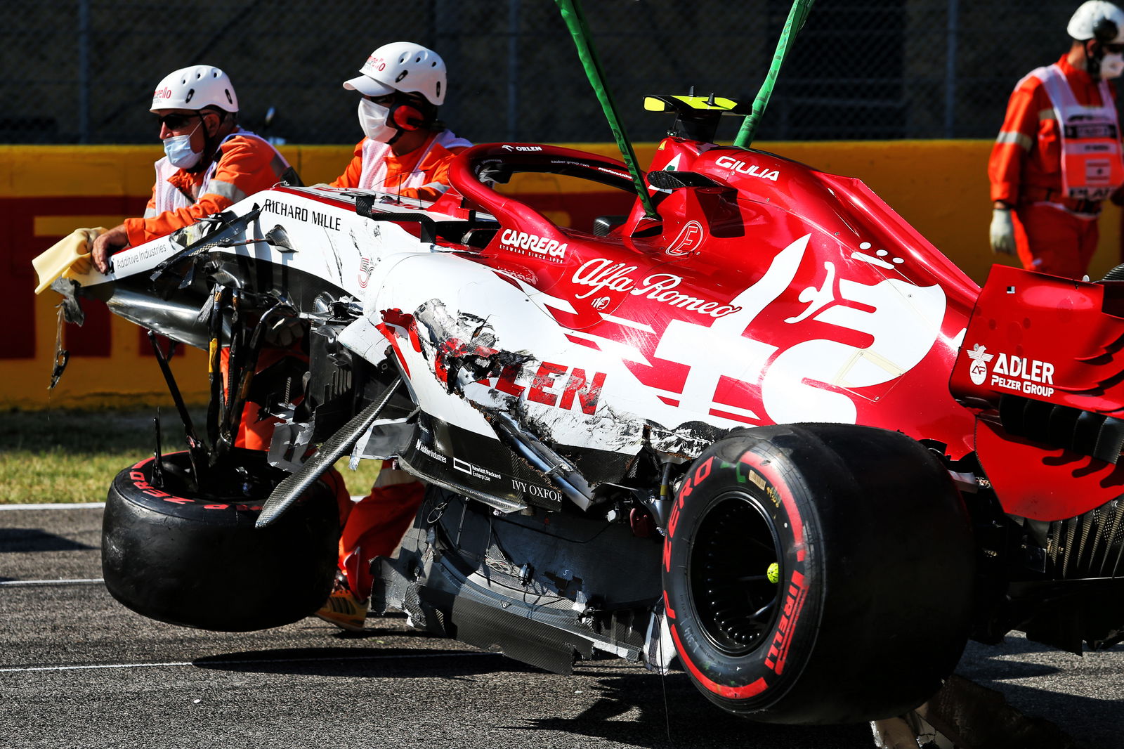 Leclerc: Ferrari F1 simply not fast enough to maintain P3 at Mugello 